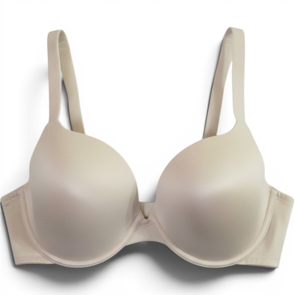 Playtex Underwire Bra 4139 Full Coverage Minimalist Everyday Comfort Nude 44C